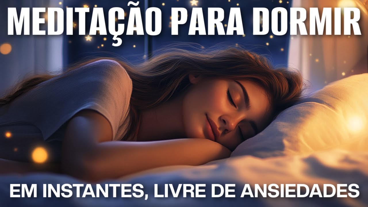 MEDITAÇÃO PARA DORMIR EM INSTANTES, LIVRE DE ANSIEDADES