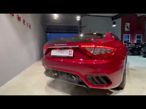 Sound Maserati Granturismo MC Stradale Italien Red 2018