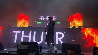 CHINGY - RIGHT THURR Outro - Melbourne March 27th 2025 - JOHN CAIN ARENA - Live Concert - Barrier 4K