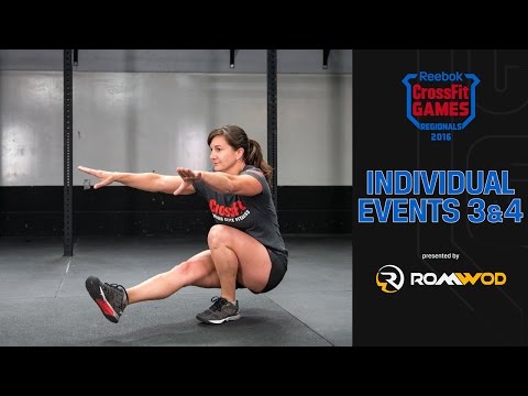 2016 Regional - Individual Events 3 & 4 Announcement