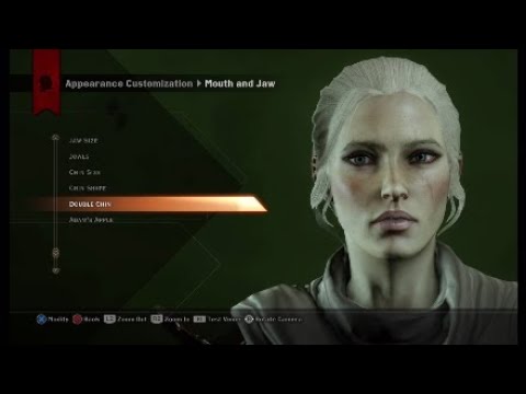 Dragon Age: inquisition human female character creation