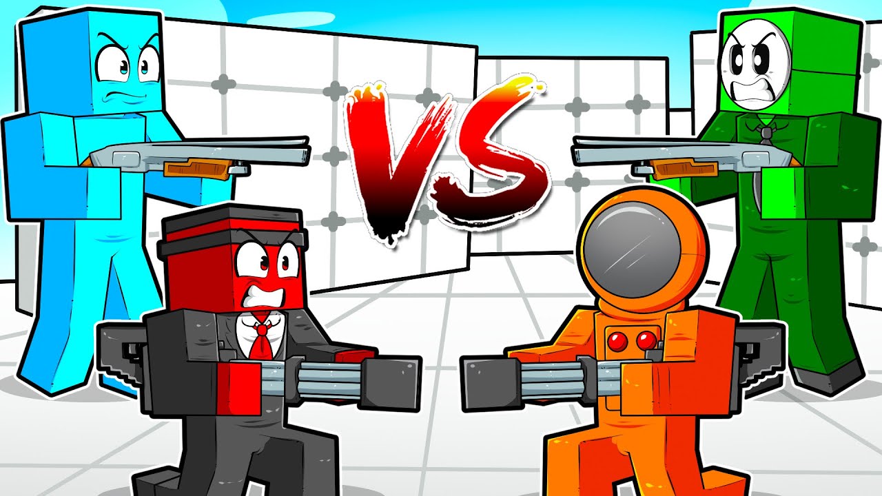 Entrei no Servidor de Rivals no Minecraft!