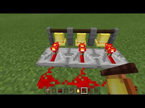 how to make a redstone bell machine in minecraft