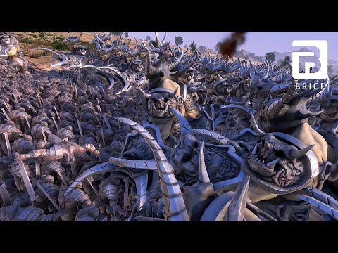 16.000 Orcs vs 10.000 Giant Ogres- Ultimate Epic Battle Simulator 2- UEBS 2