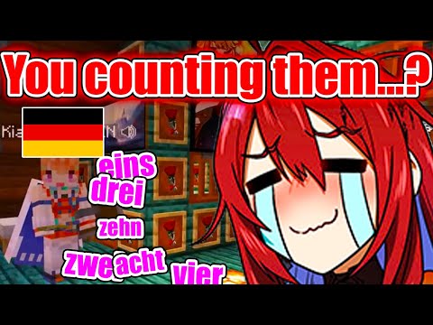 Kiara Has to Start Counting in German After Liz Gives Her WAY Too Many Roses 【Hololive EN】