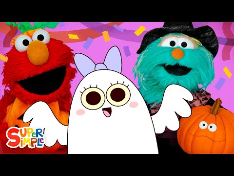 Sesame Street & Super Simple Songs sing Monster Party | Kids Halloween Song