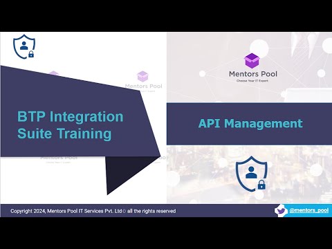 SAP API Management Training 2025 | API-M in SAP Integration Suite | Secure, Scale & Manage APIs
