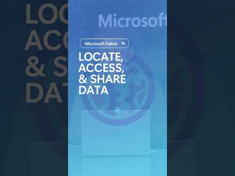 Locate, share & manage data. OneLake Catalog + Purview help teams discover & govern data.