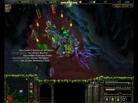DotA - Roshan killing bevor creeps come!