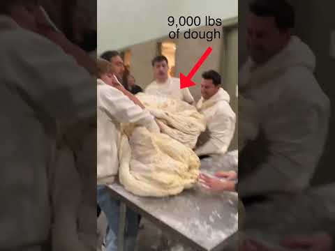 I made the world's largest pizza