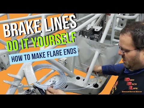 Installing Brake Lines on Our Street Stock Race Car