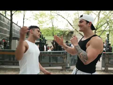 Jesse James West! Training in the STREETS of France - Calisthenics Workout