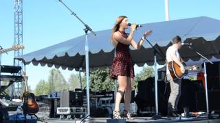 Cassadee Pope- Let Me Go-  live from Country Fan Fest 2015