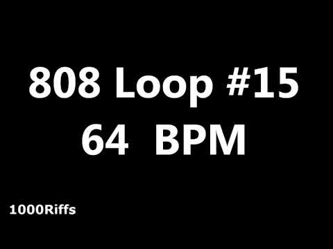 808 Loop Beat # 15 : 64 BPM : Beats Per Minute