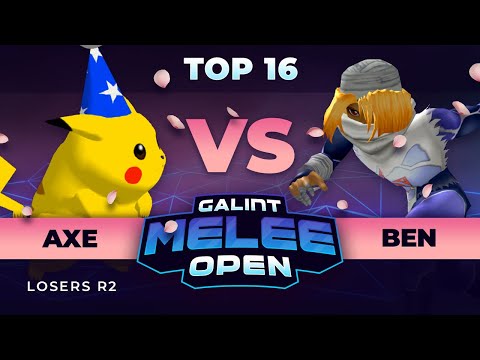 Galint Melee Open: Spring Edition - Axe (Pikachu) vs Ben (Sheik) - Top 16 Losers Round 2