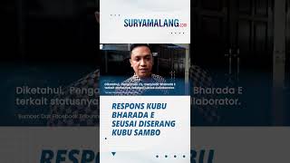 Diserang Kubu Ferdy Sambo Terkait Status Justice Collaborator, Kubu Bharada E Tak Permasalahkan