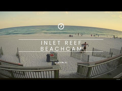 Inlet Reef Beach Destin, FL live webcam