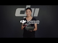 Очки виртуальной реальности DJI Goggles Racing Edition черный - Видео