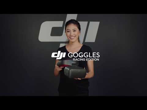 Очки виртуальной реальности DJI Goggles Racing Edition черный - Видео
