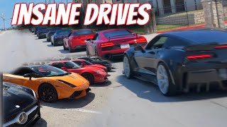 Insane Car Group Shuts Down Carshow! Mark Motors Open House!