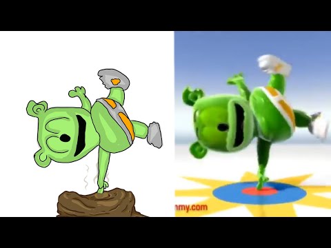 Eu Sou O Gummy Bear - Gummy Bear Song funny drawing meme