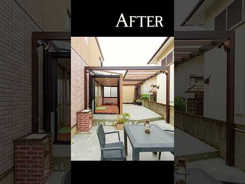 pergola extérieur patio moderne jardin