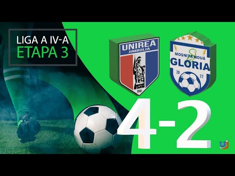 AFC Unirea Jimbolia - CS Gloria Mosnita Noua (4-2), Liga lV, Etapa 3, 27.08.22, 4K60FPS