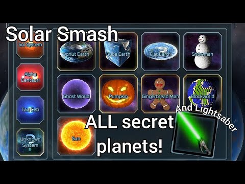 , title : 'How to unlock EVERY SECRET PLANET in SOLAR SMASH (as of August 2022)