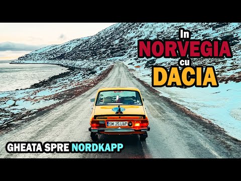In Norvegia cu Dacia 1310 - Gheata pe drum