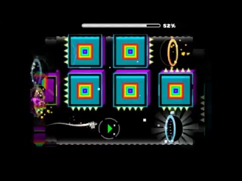 Deadlocked DEMON Level Geometry Dash +3 Coins - I Beat The Game!