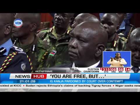 High Court Pardons IG Kanja Over Contempt Case, Warns Police Boss Against Repeat Offence