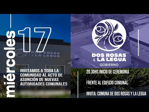 ASUNCION DE AUTORIDADES DOS ROSAS 17-12-25