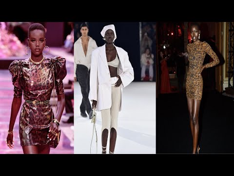 Adut Akech Runway Moments ~ Tik Tok Edition