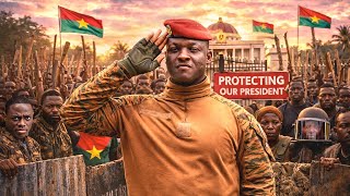 In Burkina Faso, Citizens Sleep On The Streets At Night To Guard President Ibrahim Traore 🇧🇫