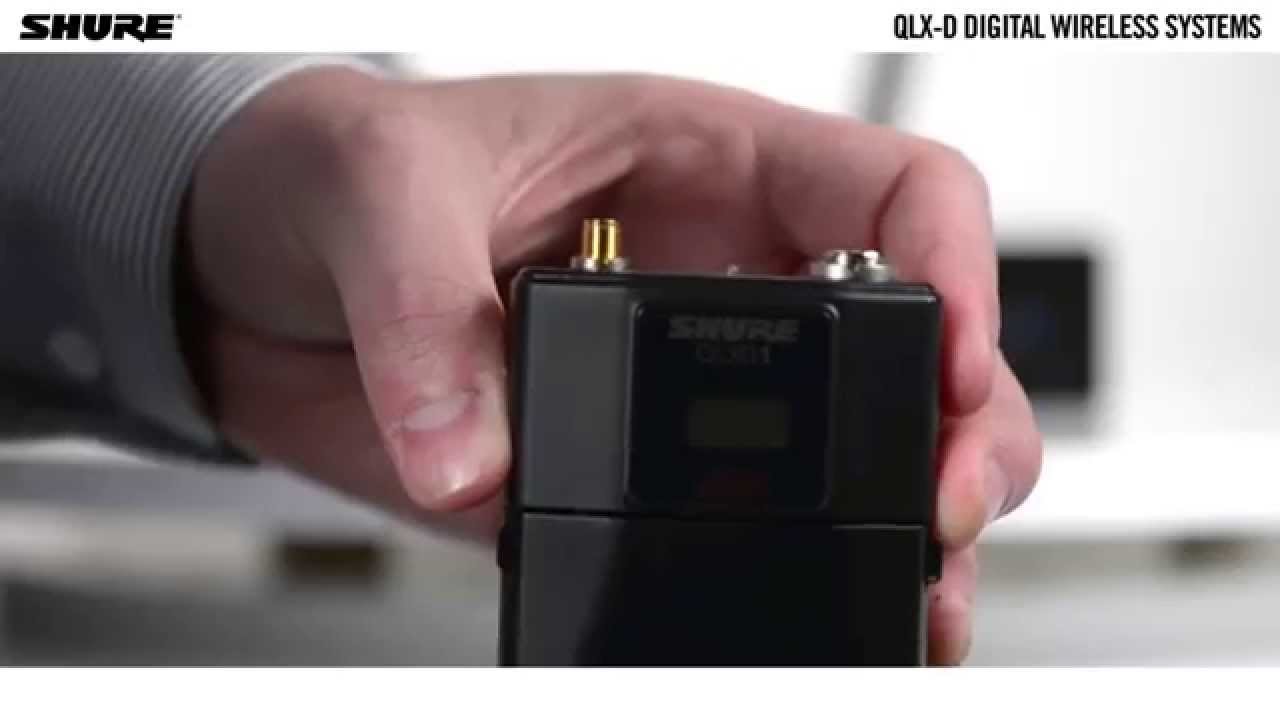 QLXD4 - QLXD4 Digital Wireless Receiver - Shure Middle East QLXD4 - QLXD4 Digital Wireless Receiver - Shure Middle East