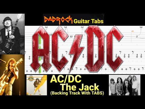 The Jack - AC/DC - Guitar + Bass Backing Track With TABS