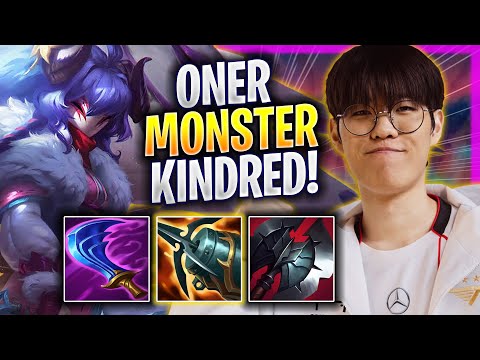 ONER IS A MONSTER WITH KINDRED! - T1 Oner Plays Kindred JUNGLE vs Skarner! | Season 2025