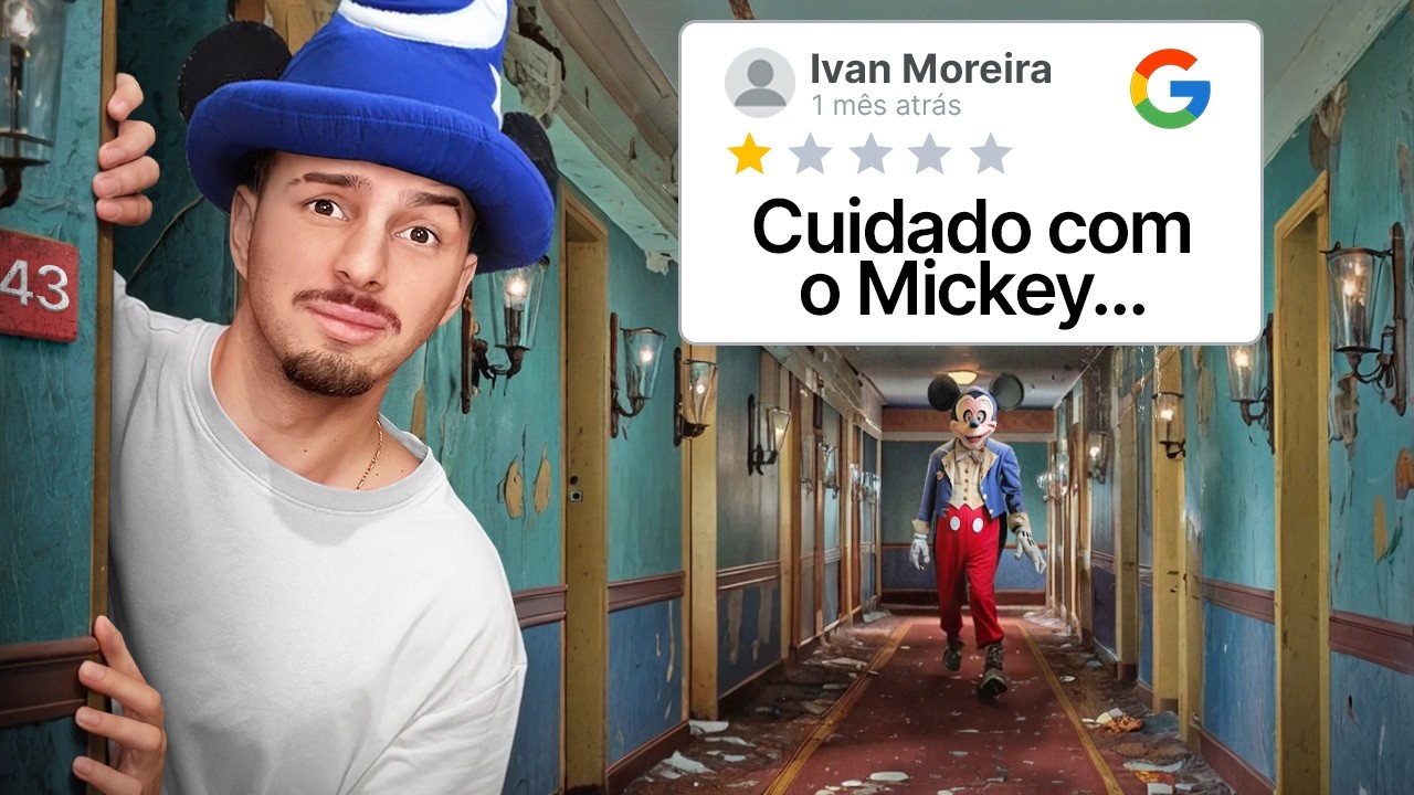 Testei os Piores Hoteis 1 Estrela da Disney