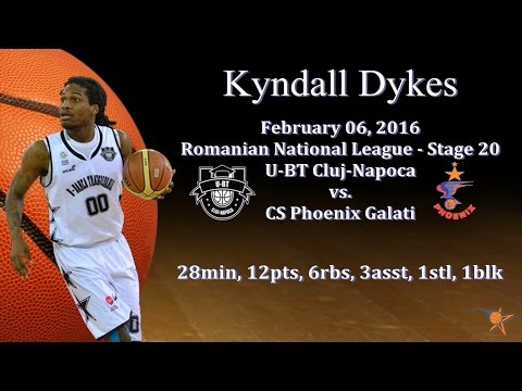 Kyndall Dykes vs. CS Phoenix Galati - Feb 06, 2016