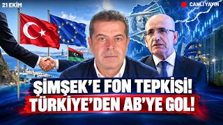 TÜRKİYE'DEN AB'YE LİBYA GOLÜ! FON DOLANDIRICILIĞINDA MALİYE BAKANI NEDEN ŞİMŞEKL