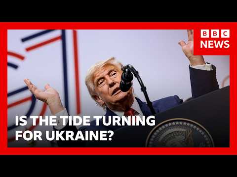 Trump tells leaders 'I'm the boss' - after claim he's changed position on Ukraine | BBC News