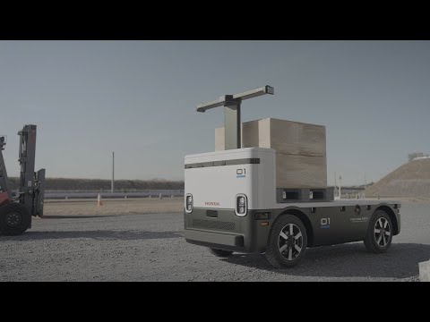 Honda baut autonomes Baustellen-Fahrzeug