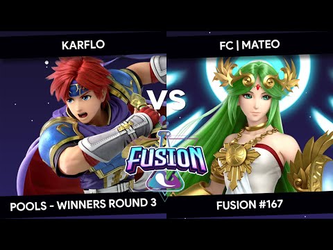 Fusion #167 - Karflo (Roy) vs Mateo (Palutena) - Pools - Winners Round 3