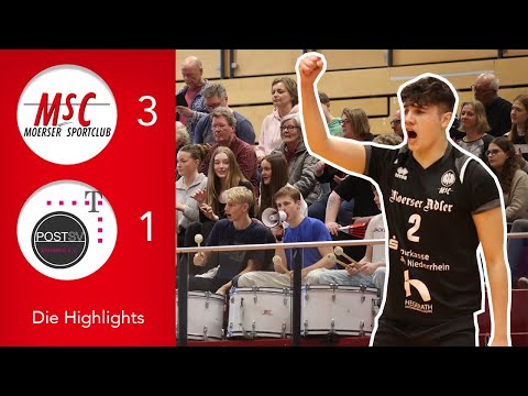 Highlights MOERSER SC vs Telekom Post SV Bielefeld | Volleyball Regionalliga | 3:1 | 19. März 2023