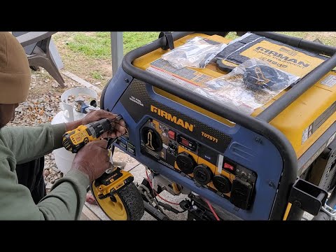 Replacing firman fuel selector switch in Firman Tri Fuel 7500watt generator