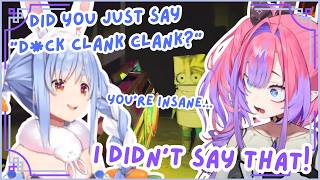 Vivi SHOCKS Pekora With a DIRTY JOKE Mid RAP! 😭😂 | Hololive Clip
