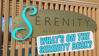 Carnival Cruise Serenity Deck Tour