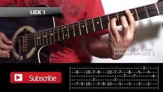 Something To Say Harem Scarem Acoustic INTRO Guitar Tutorial [Part 1 of 2] (WITH TAB)