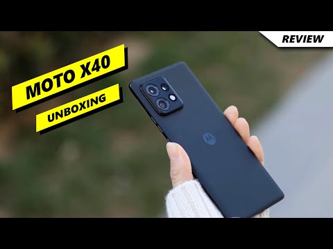 Moto X40 Unboxing | Price in UK | Hands on Review | Release Date in UK