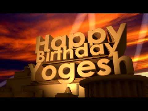 Happy Birthday Yogesh